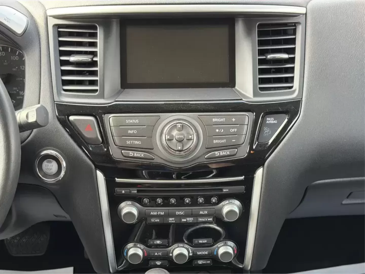 2015 Nissan Pathfinder SV (5N1AR2MN5FC) with an 3.5L V-6 DOHC engine, Continuously Variable Transmission transmission, located at 880 E. National Road, Vandalia, OH, 45377, (937) 908-9800, 39.891918, -84.183594 - Pack the family, load up the gear, and head out for a weekend at Englewood MetroPark or an easy road trip down I70-this 2015 Nissan Pathfinder SV is built for real-life Ohio driving, from school drop-offs to errands along E. National Road. With three-row flexibility and SUV practicality, it's a smar - Photo#13
