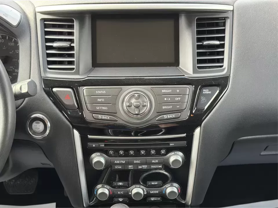 2015 Nissan Pathfinder SV (5N1AR2MN5FC) with an 3.5L V-6 DOHC engine, Continuously Variable Transmission transmission, located at 880 E. National Road, Vandalia, OH, 45377, (937) 908-9800, 39.891918, -84.183594 - Pack the family, load up the gear, and head out for a weekend at Englewood MetroPark or an easy road trip down I70-this 2015 Nissan Pathfinder SV is built for real-life Ohio driving, from school drop-offs to errands along E. National Road. With three-row flexibility and SUV practicality, it's a smar - Photo#13