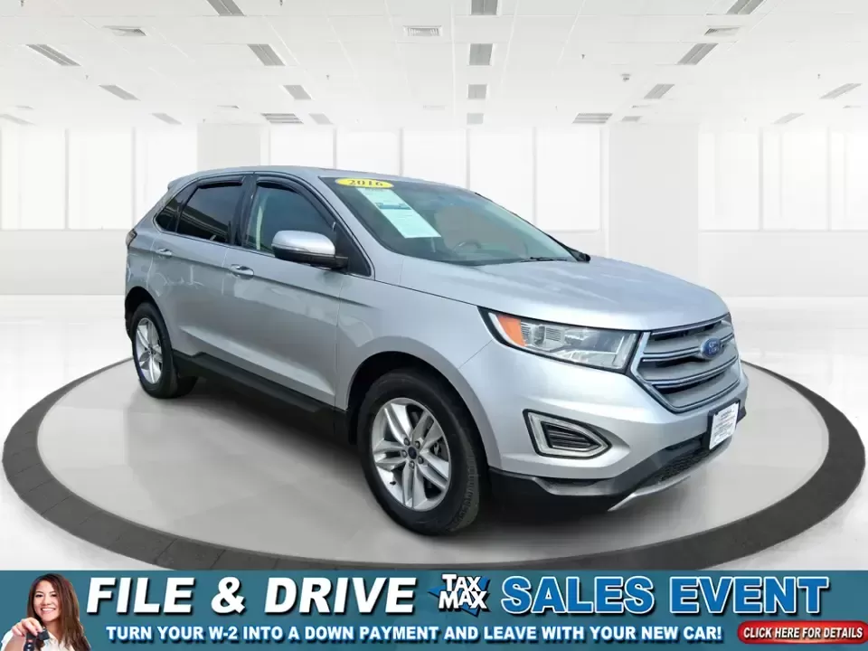 2016 Ford Edge SEL (2FMPK4J88GB) with an 3.5L V6 DOHC 24V engine, 6A transmission, located at 1230 East Main St, Xenia, OH, 45385, (937) 908-9800, 39.688026, -83.910172 - Need one SUV that can handle school drop-offs, long commutes to Dayton, and spontaneous weekend getaways without feeling like a chore? This **2016 Ford Edge SEL** is built for real-life driving in and around **Xenia, Ohio**-with the comfort your family wants, the confidence you need in changing weat - Photo#0