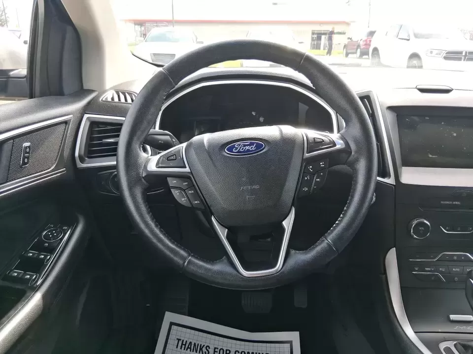2016 Ford Edge SEL (2FMPK4J88GB) with an 3.5L V6 DOHC 24V engine, 6A transmission, located at 1230 East Main St, Xenia, OH, 45385, (937) 908-9800, 39.688026, -83.910172 - Need one SUV that can handle school drop-offs, long commutes to Dayton, and spontaneous weekend getaways without feeling like a chore? This **2016 Ford Edge SEL** is built for real-life driving in and around **Xenia, Ohio**-with the comfort your family wants, the confidence you need in changing weat - Photo#16