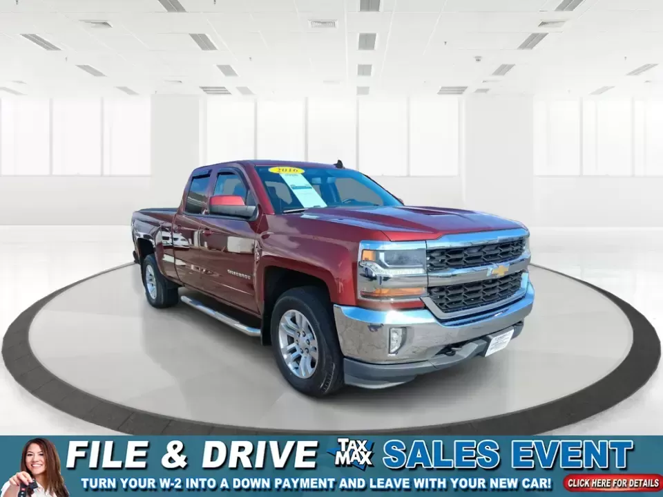 2016 Chevrolet Silverado 1500 1LT (1GCVKRECXGZ) with an EcoTec3 4.3L V-6 gasoline direct injection engine, 6A transmission, located at 8750 N County Rd 25A, Piqua, OH, 45356, (937) 908-9800, 40.164391, -84.232513 - Picture your next weekend: the truck is loaded up for a run to Indian Lake, you've got room for friends in the Double Cab, and there's still plenty of bed space for camping gear, a mower, or that Marketplace find you've been chasing. This 2016 Chevrolet Silverado 1500 1LT 4WD in eye-catching Siren R - Photo#0