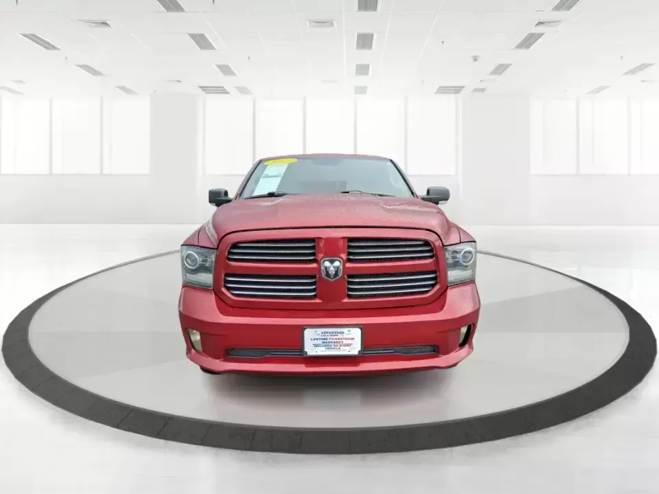 2014 Ram 1500 Sport (1C6RR7MT6ES) with an HEMI 5.7L V-8 variable valve control engine, 6-Speed Automatic transmission, located at 401 Woodman Dr, Riverside, OH, 45431, (937) 908-9800, 39.760899, -84.123421 - Need a truck that can handle weekday work, weekend getaways, and everything Ohio weather throws at you? This Flame Red Clearcoat 2014 Ram 1500 Sport Crew Cab 4WD is built for real life-hauling project supplies to a home in Riverside, towing toys for a day near Eastwood MetroPark, or loading up the f - Photo#7