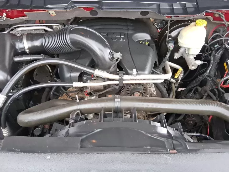 2014 Ram 1500 Sport (1C6RR7MT6ES) with an HEMI 5.7L V-8 variable valve control engine, 6-Speed Automatic transmission, located at 401 Woodman Dr, Riverside, OH, 45431, (937) 908-9800, 39.760899, -84.123421 - Need a truck that can handle weekday work, weekend getaways, and everything Ohio weather throws at you? This Flame Red Clearcoat 2014 Ram 1500 Sport Crew Cab 4WD is built for real life-hauling project supplies to a home in Riverside, towing toys for a day near Eastwood MetroPark, or loading up the f - Photo#11