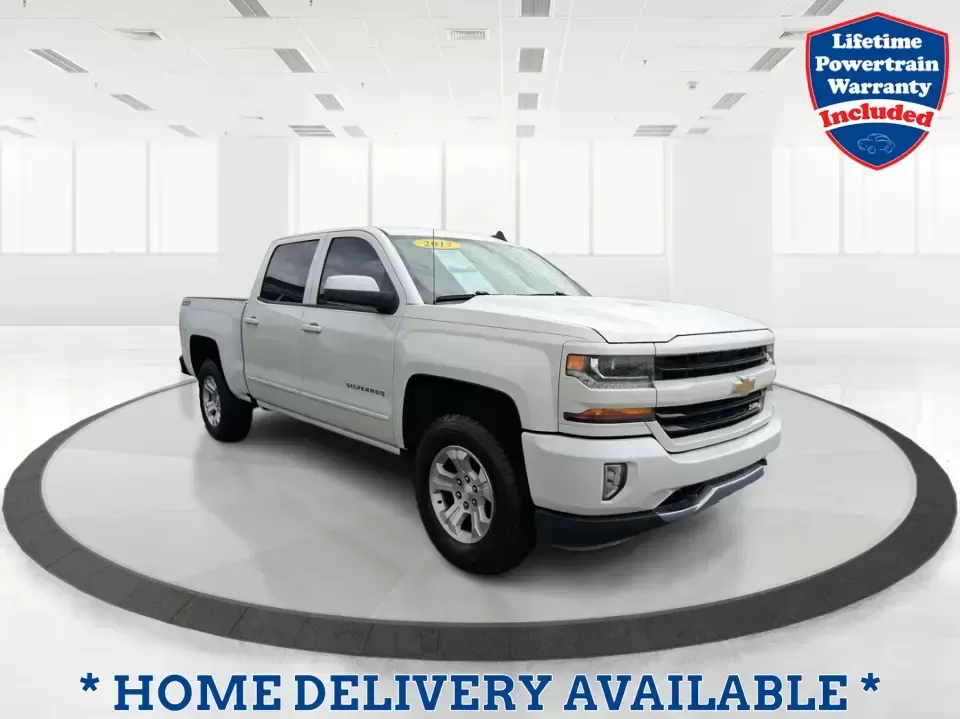 2017 Chevrolet Silverado 1500 2LT (3GCUKREH9HG) with an 4.3L V6 OHV 12V engine, 6A transmission, located at 8750 N County Rd 25A, Piqua, OH, 45356, (937) 908-9800, 40.164391, -84.232513 - Need a truck that can handle weekday work runs, weekend projects, and spontaneous road trips out toward Caesar Creek or up I75 without feeling like a compromise? This 2017 Chevrolet Silverado 1500 2LT Crew Cab 4WD is built for real life in the Miami Valley-roomy enough for friends or family, strong - Photo#0
