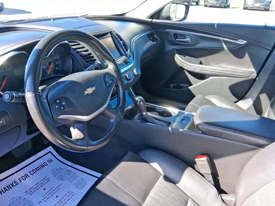 2017 Chevrolet Impala 1LT (1G1105S39HU) with an Ecotec 2.5L I-4 gasoline direct injection engine, 6A transmission, located at 8750 N County Rd 25A, Piqua, OH, 45356, (937) 908-9800, 40.164391, -84.232513 - Need a comfortable, confidence-inspiring sedan for long commutes up I75, daily school drop-offs, or weekend drives to the Miami County Fairgrounds? This 2017 Chevrolet Impala 1LT delivers big-car space, smooth highway manners, and smart tech-an ideal fit for busy families, rideshare drivers, and any - Photo#9