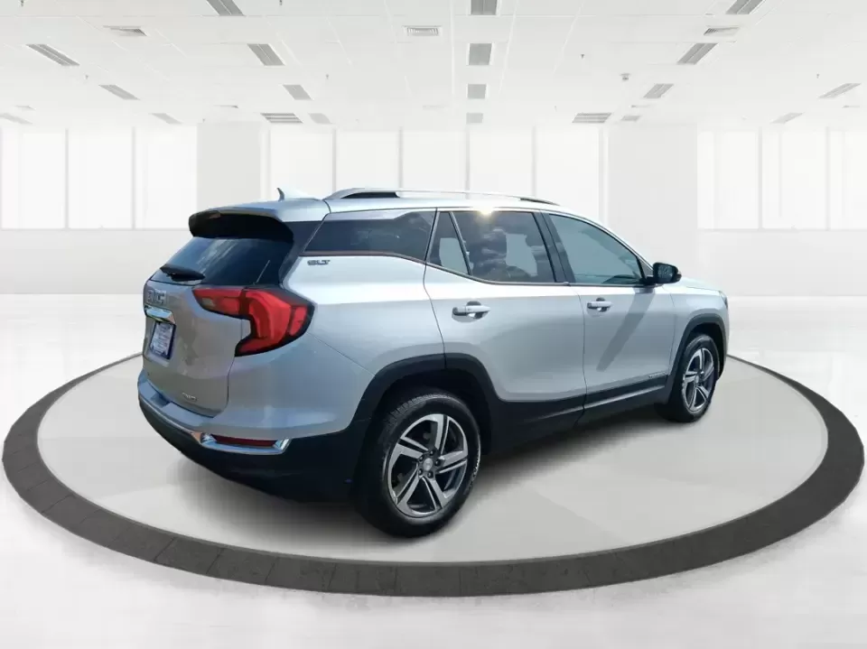 2019 GMC Terrain SLT (3GKALVEV0KL) with an 1.4L L4 DOHC 16V TURBO engine, 6A transmission, located at 1099 N County Rd 25A , Troy, OH, 45373, (937) 908-9800, 40.057079, -84.212883 - Picture your next week: smooth morning commutes down US-35, a quick run to The Greene for errands, then a Saturday escape to John Bryan State Park with the family and gear in tow. This 2019 GMC Terrain SLT is built for that real-life rhythm-comfortable, confident in changing Ohio weather, and sized - Photo#2