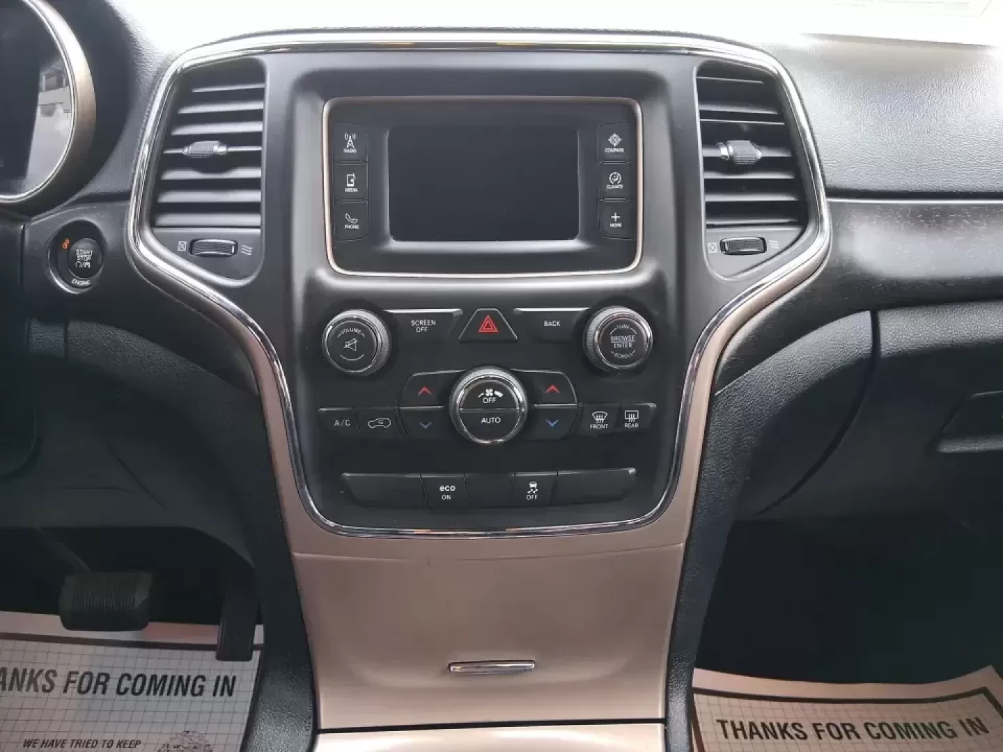 2015 Jeep Grand Cherokee Laredo (1C4RJFAG5FC) with an 3.6L V-6 DOHC engine, 8-Speed Automatic transmission, located at 1951 S Dayton Lakeview Rd., New Carlisle, OH, 45344, (937) 908-9800, 39.890999, -84.050255 - Need one SUV that can handle school drop-offs in the morning, a smooth I75 commute at lunchtime, and a last-minute weekend escape to the Miami Valley trails? This 2015 Jeep Grand Cherokee Laredo 4WD is built for real life in Troy, Ohio-comfortable enough for daily driving, confident enough for unpre - Photo#13