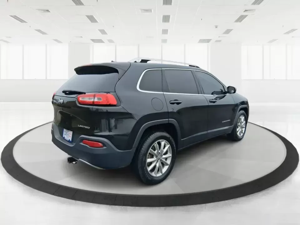 2015 Jeep Cherokee Limited (1C4PJMDBXFW) with an 2.4L L4 DOHC 16V engine, 9-Speed Automatic transmission, located at 8750 N County Rd 25A, Piqua, OH, 45356, (937) 908-9800, 40.164391, -84.232513 - Need one vehicle that can handle the weekday grind and still feel ready for a last-minute getaway? This 2015 Jeep Cherokee Limited 4WD in Brilliant Black Crystal Pearlcoat is built for Riverside life-comfortable for daily commutes, confident in Ohio weather, and versatile enough for road trips, socc - Photo#2