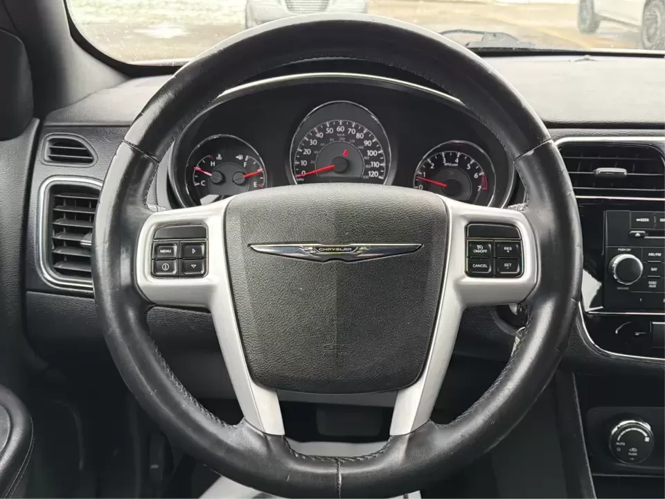 2013 Chrysler 200 Touring (1C3CCBBG4DN) with an 3.6L V6 DOHC 24V FFV engine, 6-Speed Automatic transmission, located at 4508 South Dixie Dr, Moraine, OH, 45439, (937) 908-9800, 39.689976, -84.218452 - Need a comfortable, reliable sedan for the daily commute down South Dixie Drive, quick runs to the Dayton Mall area, or weekend drives toward RiverScape MetroPark? This 2013 Chrysler 200 Touring in Bright White Clearcoat delivers the smooth, practical lifestyle fit many Moraine, OH drivers want-room - Photo#16