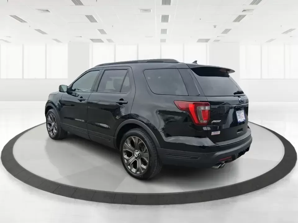 2018 Ford Explorer Sport (1FM5K8GT1JG) with an EcoBoost 3.5L V-6 gasoline direct injection engine, 6A transmission, located at 401 Woodman Dr, Riverside, OH, 45431, (937) 908-9800, 39.760899, -84.123421 - Life moves fast in the Miami Valley-school drop-offs, long commutes, weekend tournaments, and spontaneous road trips down I675 or over to Downtown Dayton-and you need an SUV that can keep up comfortably in every season. This 2018 Ford Explorer Sport in Shadow Black is built for families, commuters, - Photo#4