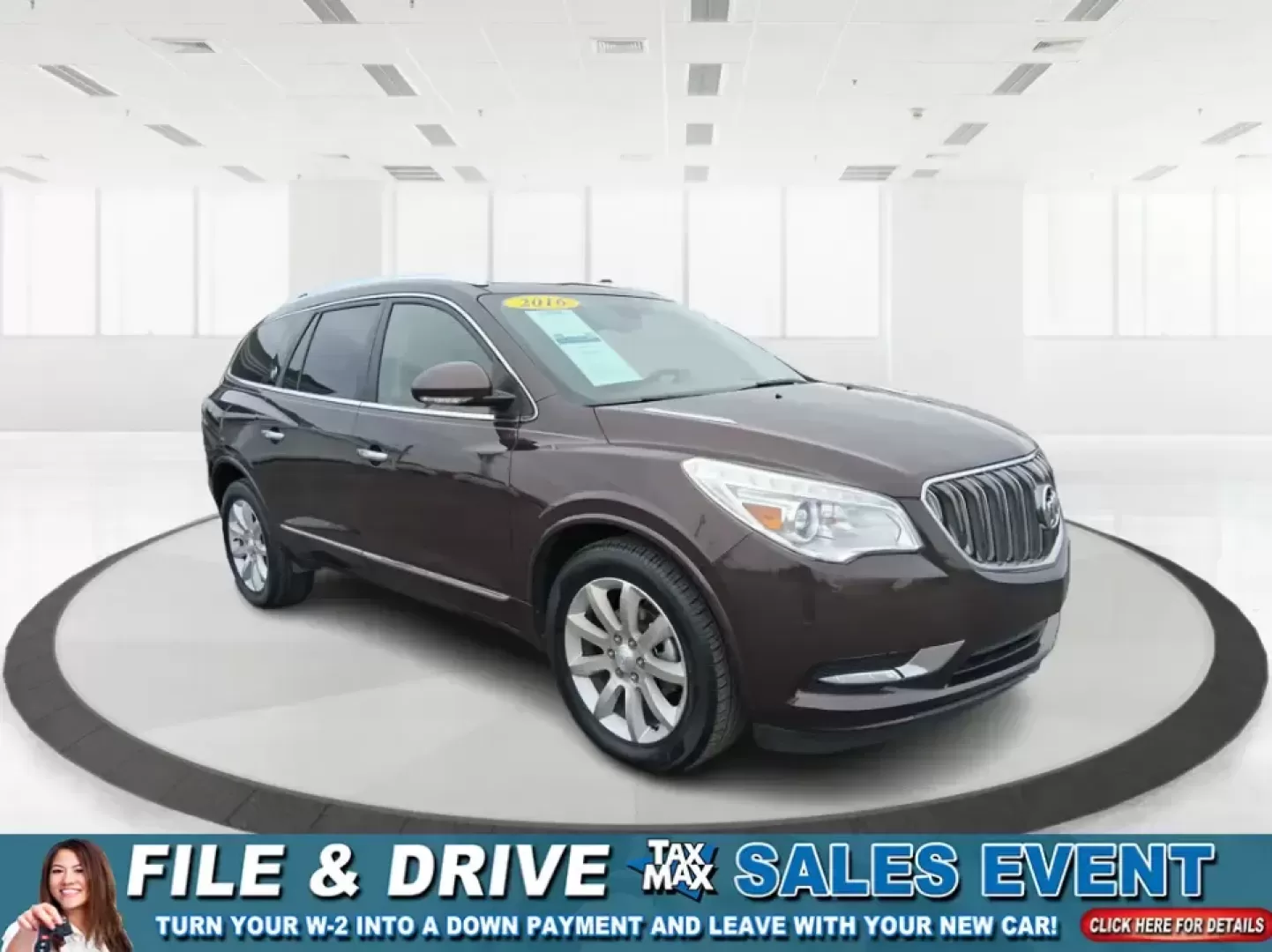 2016 Buick Enclave Premium (5GAKVCKD0GJ) with an 3.6L V-6 gasoline direct injection engine, 6A transmission, located at 8750 N County Rd 25A, Piqua, OH, 45356, (937) 908-9800, 40.164391, -84.232513 - Load up the kids, the cooler, and everyone's weekend plans-this 2016 Buick Enclave Premium is built for real life in West Central Ohio, from school drop-offs and long commutes to road trips up I-75 and family days at the Miami County Fairgrounds. With three rows of seating, confident AWD capability, - Photo#0