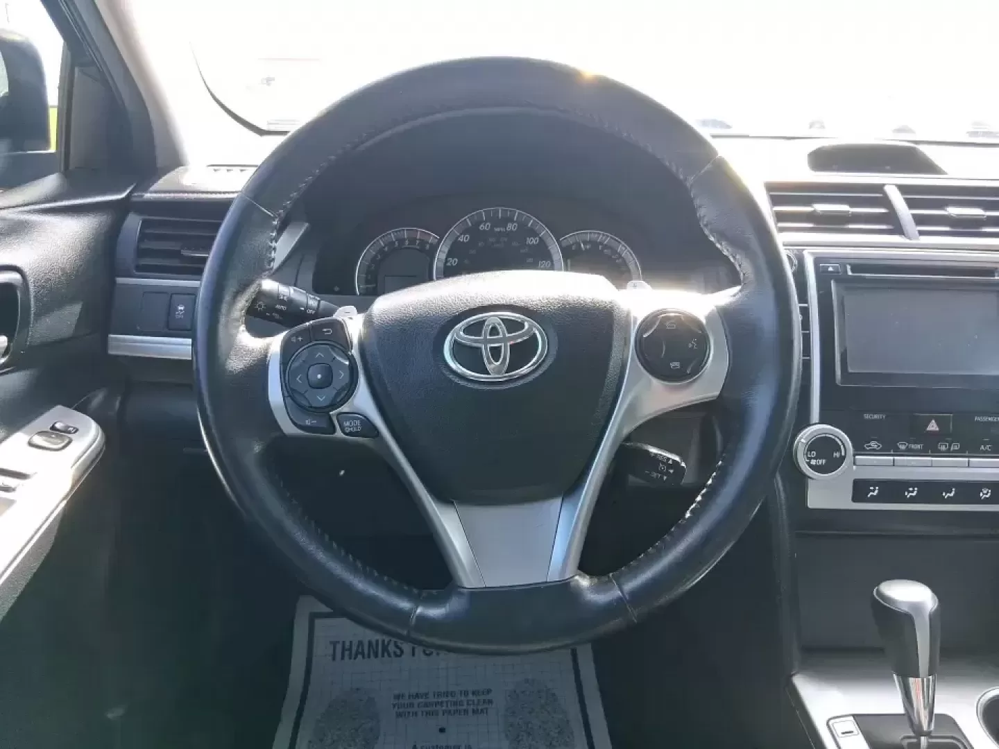 2014 Toyota Camry SE (4T1BF1FK4EU) with an 2.5L I-4 DOHC engine, 6-Speed Automatic transmission, located at 401 Woodman Dr, Riverside, OH, 45431, (937) 908-9800, 39.760899, -84.123421 - Picture your next week going smoother: a reliable commuter for the drive to Wright-Patterson AFB, an easy-to-park sedan for errands around Riverside, and a comfortable ride for weekend trips toward downtown Dayton or a quick loop on I-675. This 2014 Toyota Camry SE is built for real life-dependable, - Photo#16