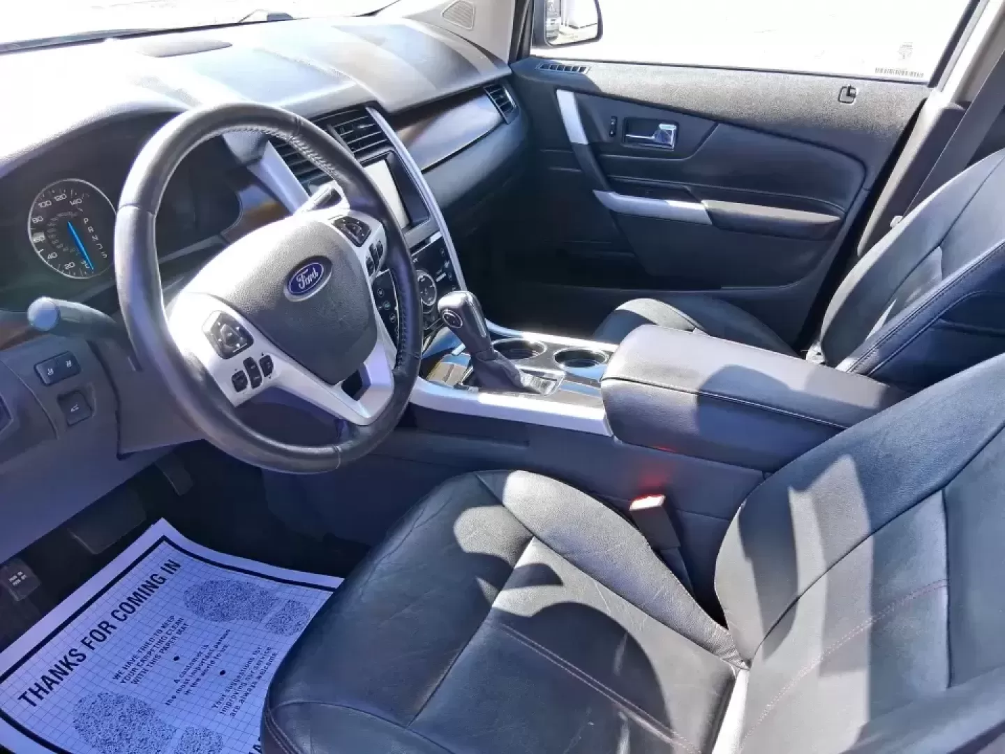 2014 Ford Edge Limited (2FMDK4KC1EB) with an 3.5L V-6 DOHC engine, 6-Speed Automatic transmission, located at 1099 N County Rd 25A , Troy, OH, 45373, (937) 908-9800, 40.057079, -84.212883 - Need an SUV that can handle Ohio's changing weather, keep everyone comfortable on school runs, and still feel upscale on date night or weekend getaways? This 2014 Ford Edge Limited in Tuxedo Black Metallic is built for real life in Troy-whether you're commuting down I75, running errands along N Coun - Photo#9