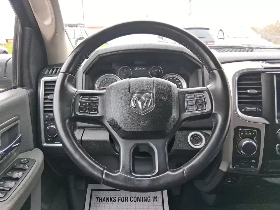 2019 Ram 1500 SLT Crew Cab 4x4 5'7 Box (1C6RR7LT2KS) with an 5.7L V8 OHV 16V engine, 8A transmission, located at 1099 N County Rd 25A , Troy, OH, 45373, (937) 908-9800, 40.057079, -84.212883 - Weekend projects, lake days, and long Midwest road trips all get easier when you've got a truck that can haul, tow, and still keep everyone comfortable. This **2019 Ram 1500 SLT Crew Cab 4x4 (5'7-in box)** is built for real life in **Troy, Ohio**-whether you're loading up gear for a day at **Hobart - Photo#15