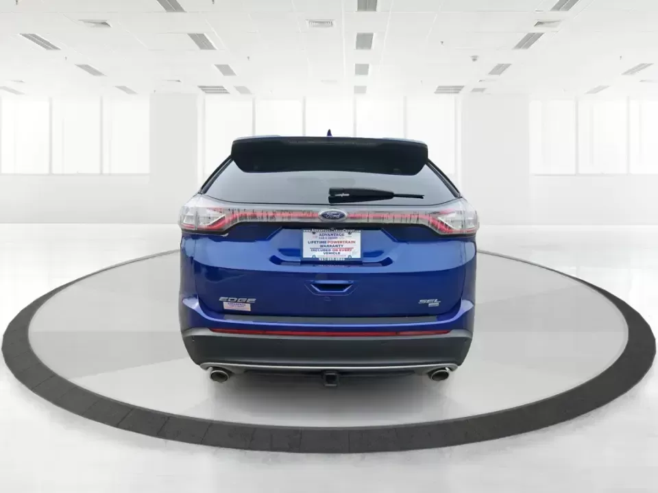 2015 Ford Edge SEL (2FMPK4J88FB) with an 3.5L V6 DOHC 24V engine, 6A transmission, located at 1951 S Dayton Lakeview Rd., New Carlisle, OH, 45344, (937) 908-9800, 39.890999, -84.050255 - Picture your next Ohio weekend: a quick grocery run through New Carlisle turns into a spontaneous drive out toward the Mad River, a family outing near the Clark County Fairgrounds, or an easy road trip down I70 and I675 with everyone comfortable and your gear packed. This 2015 Ford Edge SEL is built - Photo#3