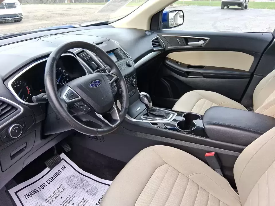 2015 Ford Edge SEL (2FMPK4J88FB) with an 3.5L V6 DOHC 24V engine, 6A transmission, located at 1099 N County Rd 25A , Troy, OH, 45373, (937) 908-9800, 40.057079, -84.212883 - Picture your next Ohio weekend: a quick grocery run through New Carlisle turns into a spontaneous drive out toward the Mad River, a family outing near the Clark County Fairgrounds, or an easy road trip down I70 and I675 with everyone comfortable and your gear packed. This 2015 Ford Edge SEL is built - Photo#9