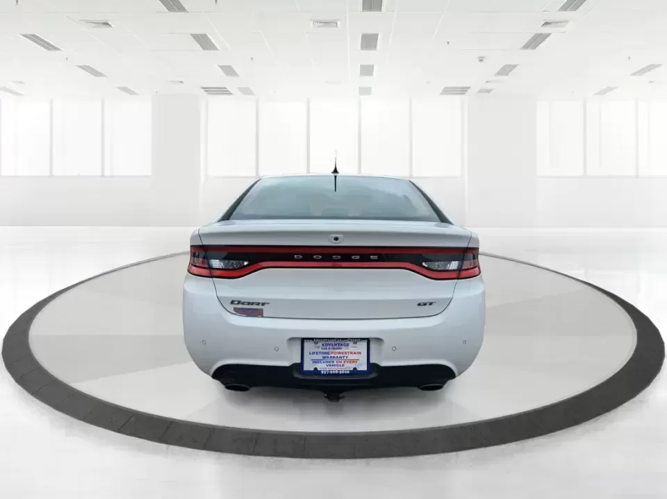 2014 Dodge Dart GT (1C3CDFEB0ED) with an MultiAir 2.4L I-4 variable valve control engine, located at 4508 South Dixie Dr, Moraine, OH, 45439, (937) 908-9800, 39.689976, -84.218452 - Need a smart, sporty commuter that feels upscale for daily runs between Moraine and downtown Dayton, yet still has the comfort for weekend getaways to Carillon Historical Park or a Reds day trip? This 2014 Dodge Dart GT in Bright White Clearcoat is the kind of sedan that fits real life-easy to park, - Photo#3