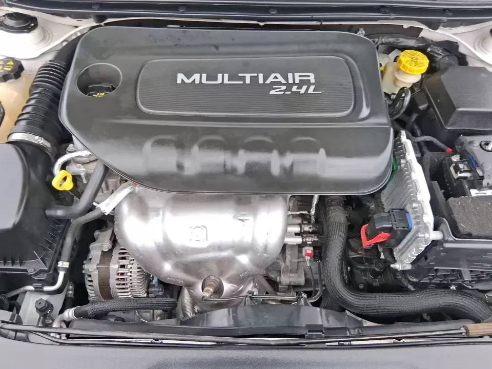 2014 Dodge Dart GT (1C3CDFEB0ED) with an MultiAir 2.4L I-4 variable valve control engine, located at 1099 N County Rd 25A , Troy, OH, 45373, (937) 908-9800, 40.057079, -84.212883 - Need a smart, sporty commuter that feels upscale for daily runs between Moraine and downtown Dayton, yet still has the comfort for weekend getaways to Carillon Historical Park or a Reds day trip? This 2014 Dodge Dart GT in Bright White Clearcoat is the kind of sedan that fits real life-easy to park, - Photo#11