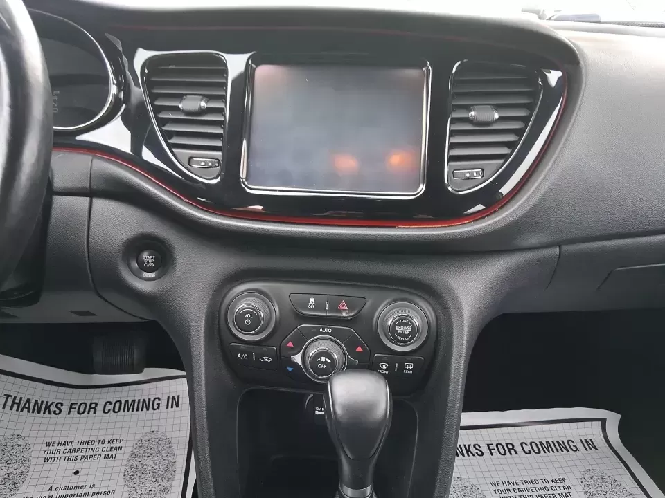 2014 Dodge Dart GT (1C3CDFEB0ED) with an MultiAir 2.4L I-4 variable valve control engine, located at 1099 N County Rd 25A , Troy, OH, 45373, (937) 908-9800, 40.057079, -84.212883 - Need a smart, sporty commuter that feels upscale for daily runs between Moraine and downtown Dayton, yet still has the comfort for weekend getaways to Carillon Historical Park or a Reds day trip? This 2014 Dodge Dart GT in Bright White Clearcoat is the kind of sedan that fits real life-easy to park, - Photo#13