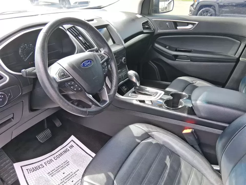 2017 Ford Edge SEL (2FMPK4J94HB) with an 2.0L L4 DOHC 16V engine, 6A transmission, located at 401 Woodman Dr, Riverside, OH, 45431, (937) 908-9800, 39.760899, -84.123421 - Picture your next week going smoother: an SUV that's ready for the school run, the I675 commute, and a spontaneous weekend escape to Carillon Historical Park or a family day at the National Museum of the U.S. Air Force. This 2017 Ford Edge SEL in Magnetic Metallic is built for real life in the Miami - Photo#9