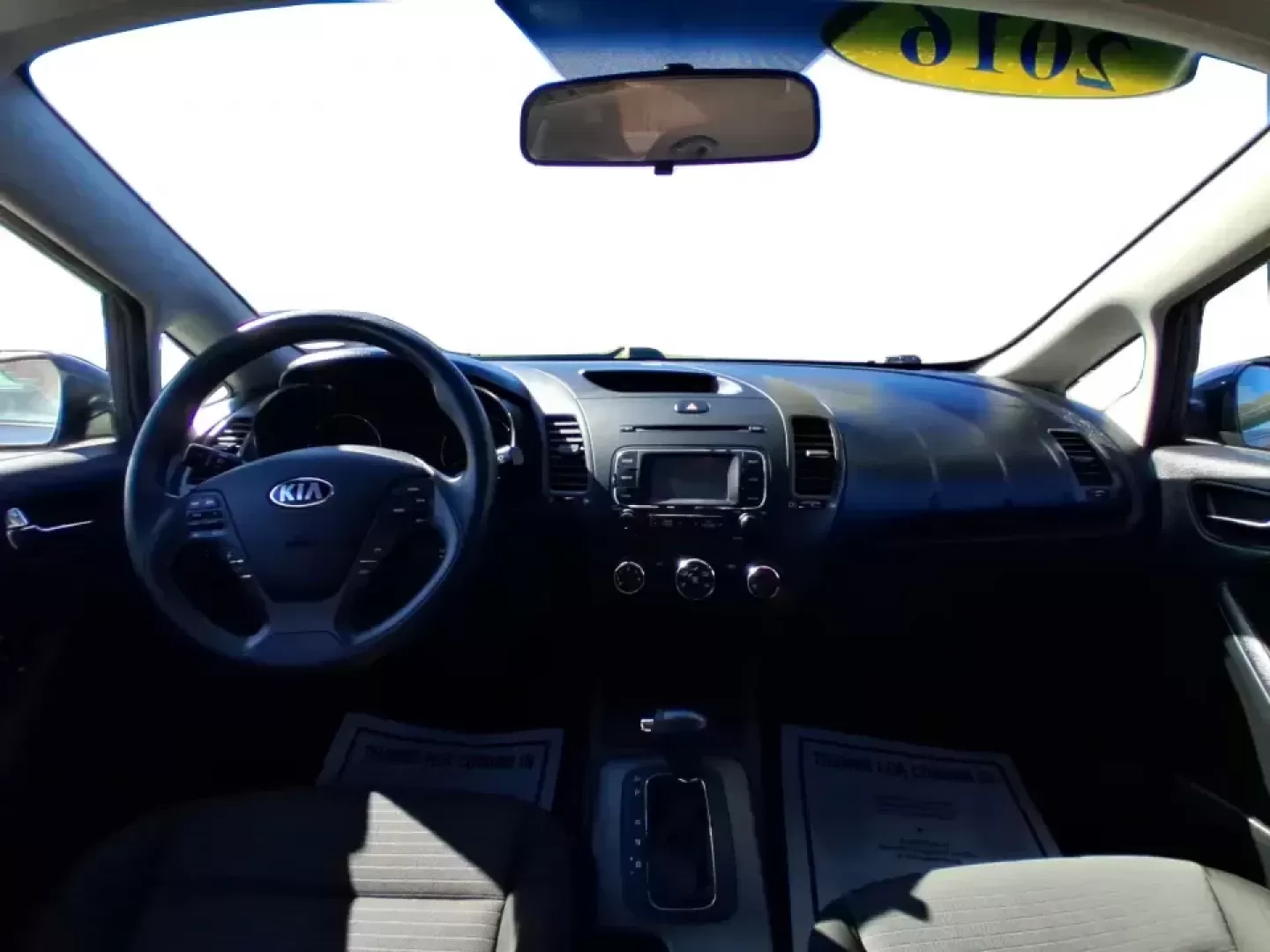 2016 Kia Forte LX (KNAFX4A63G5) with an 1.8L I-4 DOHC engine, 6-Speed Automatic transmission, located at 1951 S Dayton Lakeview Rd., New Carlisle, OH, 45344, (937) 908-9800, 39.890999, -84.050255 - Need a dependable commuter that still feels comfortable for weekend plans around the Miami Valley? This **2016 Kia Forte LX** in **Steel Blue Metallic** is a smart, budget-friendly sedan that fits real life in **Fairborn, Ohio**-whether you're driving to Wright-Patterson AFB, heading to class, or cr - Photo#19