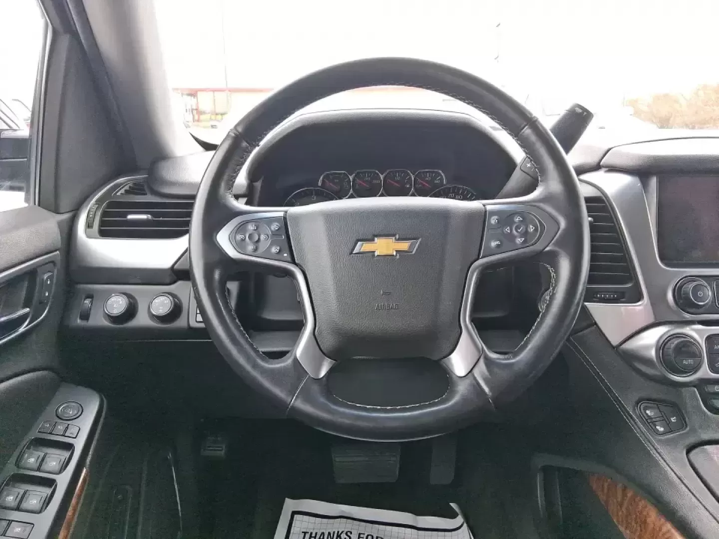 2015 Chevrolet Tahoe LTZ (1GNSKCKC9FR) with an EcoTec3 5.3L V-8 gasoline direct injection engine, 6-Speed Automatic transmission, located at 4508 South Dixie Dr, Moraine, OH, 45439, (937) 908-9800, 39.689976, -84.218452 - Big family weekend at Indian Lake, a road-trip up I-75, or a daily commute with room for coworkers and gear-this 2015 Chevrolet Tahoe LTZ 4WD is built for the kind of life that doesn't fit in a small SUV. Finished in sleek Black and powered by the EcoTec3 5.3L V8 with a smooth 6-speed automatic tran - Photo#16