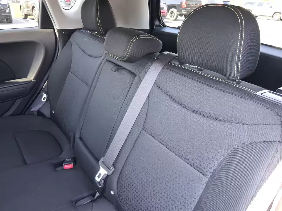 2015 Kia Soul + (KNDJP3A56F7) with an 2.0L L4 DOHC 16V engine, 6-Speed Automatic transmission, located at 880 E. National Road, Vandalia, OH, 45377, (937) 908-9800, 39.891918, -84.183594 - Need a city-friendly ride that fits real life-school drop-offs, a long commute to Dayton, and quick weekend runs to the Greene or Riverscape-without feeling huge or hard to park? This 2015 Kia Soul + in Shadow Black is built for busy schedules and active lifestyles, offering SUV-like space in an eas- Photo#10
