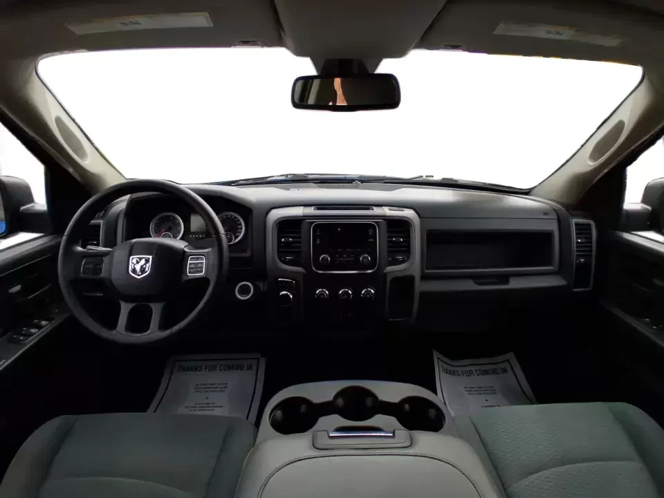 2015 Ram 1500 Express (3C6RR7KT8FG) with an 5.7L V8 OHV 16V engine, 6-Speed Automatic transmission, located at 1099 N County Rd 25A , Troy, OH, 45373, (937) 908-9800, 40.057079, -84.212883 - Need a truck that can handle weekday work, weekend projects, and spur-of-the-moment road trips to Indian Lake without flinching? This 2015 Ram 1500 Express Crew Cab is built for real life in West Central Ohio-comfortable enough for the daily commute, strong enough for towing and hauling, and roomy e - Photo#19