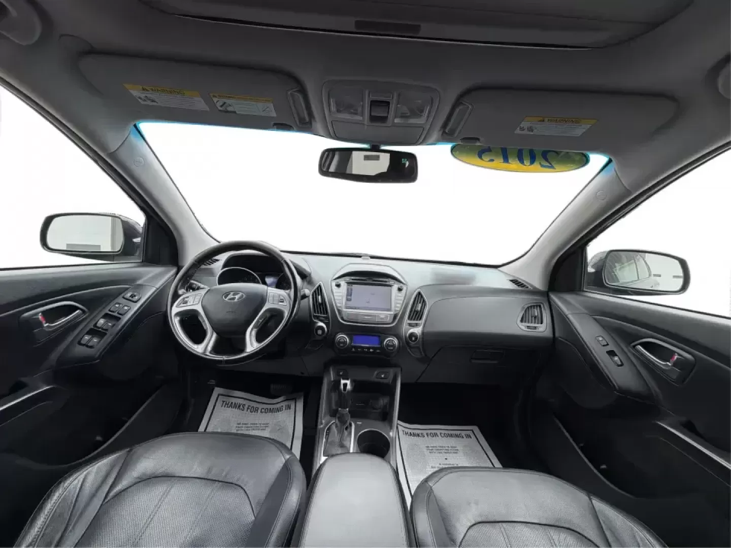 2015 Hyundai Tucson Limited (KM8JU3AG5FU) with an Theta II 2.4L I-4 gasoline direct injection engine, 6-Speed Automatic transmission, located at 8750 N County Rd 25A, Piqua, OH, 45356, (937) 908-9800, 40.164391, -84.232513 - Need a dependable SUV that fits real life-school drop-offs, long commutes up I75, and weekend getaways to Indian Lake or a quick lap around downtown Piqua? This 2015 Hyundai Tucson Limited is built for the everyday hustle with the comfort and tech that make each mile easier, whether you're running e - Photo#21