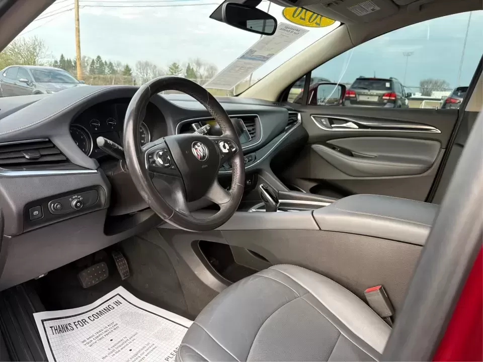 2020 Buick Enclave Essence FWD (5GAERBKWXLJ) with an 3.6L V6 DOHC 24V engine, 9A transmission, located at 1184 Kauffman Ave, Fairborn, OH, 45324, (937) 908-9800, 39.807072, -84.030914 - Make every week feel easier-school drop-offs, long commutes to Wright-Patterson AFB, and weekend road trips out to Yellow Springs-when you're driving a roomy 3-row SUV that's built for real life. This 2020 Buick Enclave Essence FWD in striking Red Quartz Tintcoat is a smart pick for growing families- Photo#9