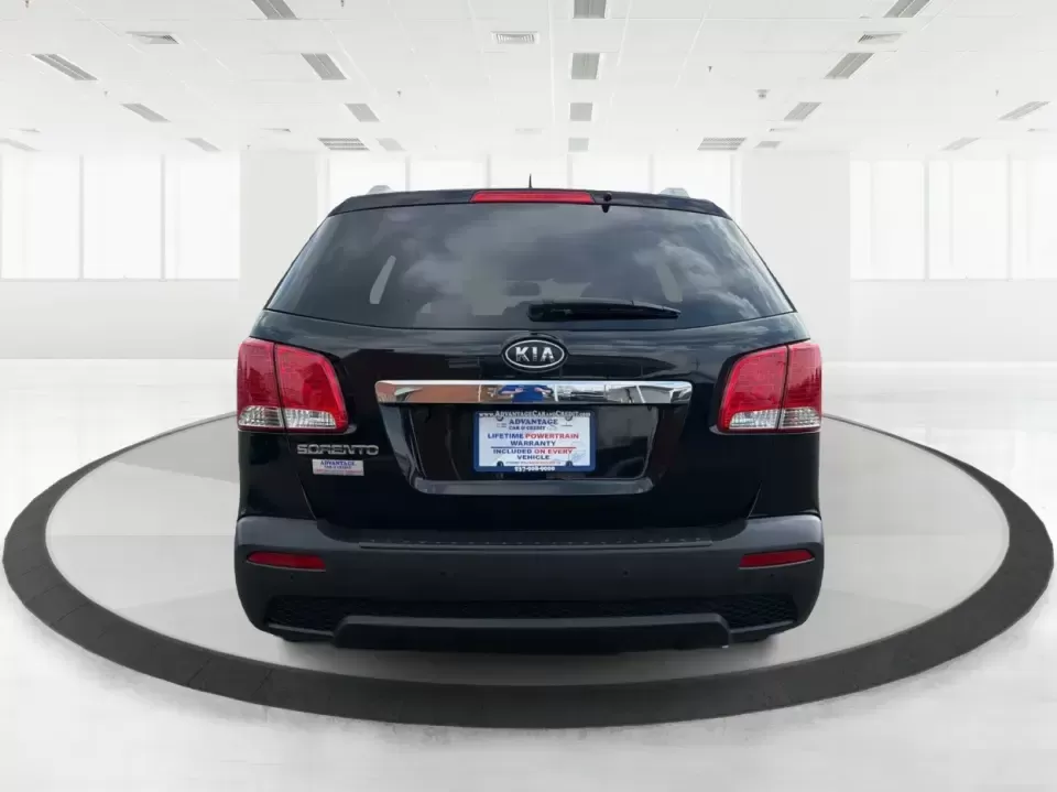 2012 Kia Sorento LX (5XYKT3A68CG) with an 2.4L I-4 gasoline direct injection engine, 6-Speed Automatic transmission, located at 1230 East Main St, Xenia, OH, 45385, (937) 908-9800, 39.688026, -83.910172 - Weekend getaways to John Bryan State Park, daily school drop-offs around Xenia, or an easy commute toward Beavercreek and Dayton-this Ebony Black 2012 Kia Sorento LX is the kind of SUV that fits real life. With practical space, confident road manners, and comfort features you'll appreciate on longer - Photo#3