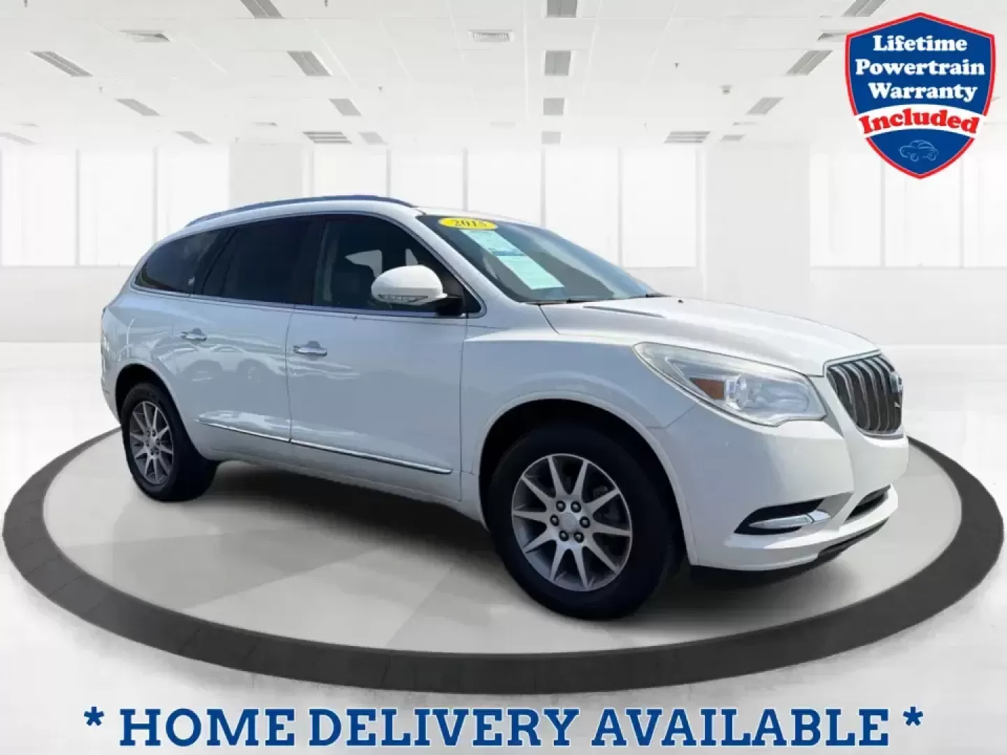 2015 Buick Enclave Leather (5GAKRBKDXFJ) with an 3.6L V-6 gasoline direct injection engine, 6-Speed Automatic Overdrive transmission, located at 1099 N County Rd 25A , Troy, OH, 45373, (937) 908-9800, 40.057079, -84.212883 - Pack up the kids, cue the road-trip playlist, and point your weekend plans toward somewhere fun-this 2015 Buick Enclave Leather in White Opal is built for real life in Troy, Ohio. Whether you're doing the school run, commuting up I75, or heading to the Dayton area for a family day out, the Enclave d - Photo#0