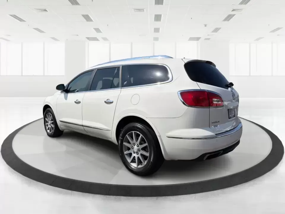 2015 Buick Enclave Leather (5GAKRBKDXFJ) with an 3.6L V-6 gasoline direct injection engine, 6-Speed Automatic Overdrive transmission, located at 1099 N County Rd 25A , Troy, OH, 45373, (937) 908-9800, 40.057079, -84.212883 - Pack up the kids, cue the road-trip playlist, and point your weekend plans toward somewhere fun-this 2015 Buick Enclave Leather in White Opal is built for real life in Troy, Ohio. Whether you're doing the school run, commuting up I75, or heading to the Dayton area for a family day out, the Enclave d - Photo#4
