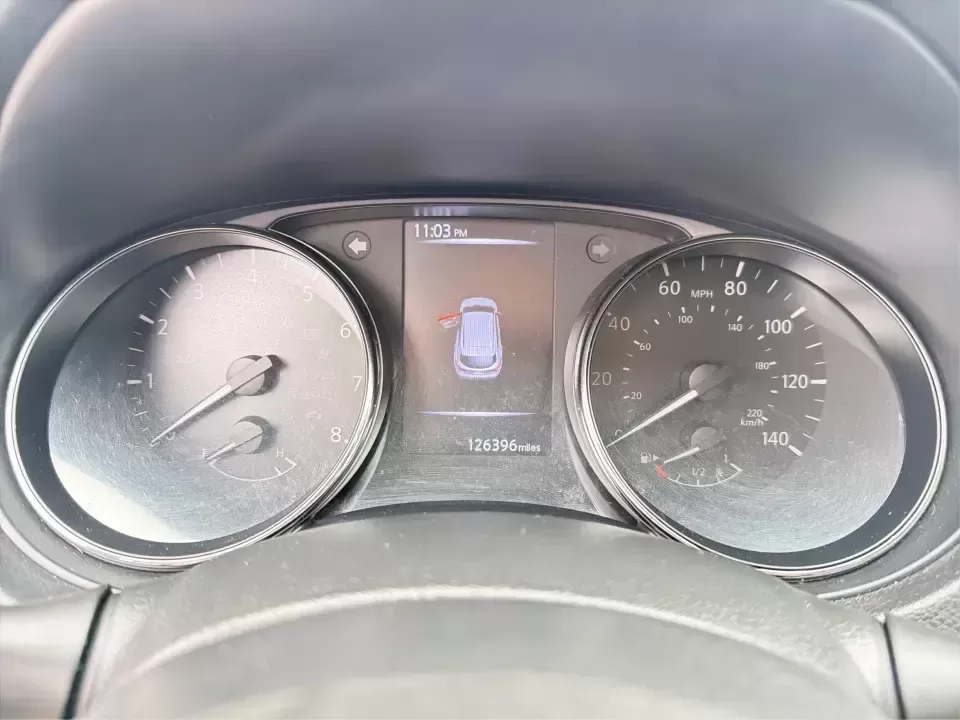 2018 Nissan Rogue S (JN1BJ1CP6JW) with an 2L I-4 gasoline direct injection engine, CVT transmission, located at 4508 South Dixie Dr, Moraine, OH, 45439, (937) 908-9800, 39.689976, -84.218452 - Picture your next week: an easy I75 commute into Dayton, school drop-offs in nearby Kettering, a Costco run, and a weekend drive down to Carillon Historical Park or a quick lap around the Dayton Mall area-all with one SUV that's sized right for real life. This 2018 Nissan Rogue S in sleek Gun Metall - Photo#15