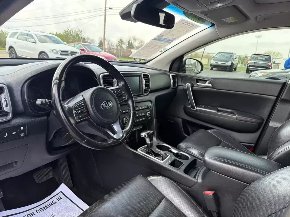 2017 Kia Sportage EX (KNDPN3AC6H7) with an Theta II 2.4L I-4 gasoline direct injection engine, 6A transmission, located at 1951 S Dayton Lakeview Rd., New Carlisle, OH, 45344, (937) 908-9800, 39.890999, -84.050255 - Picture your next weekend: loading up groceries for the week, cruising I70 toward Dayton for dinner plans, or packing the cargo area for a road trip to Huber Heights, Springfield, or a quick getaway near the Great Miami River. This 2017 Kia Sportage EX in Mineral Silver is the kind of practical, com - Photo#9