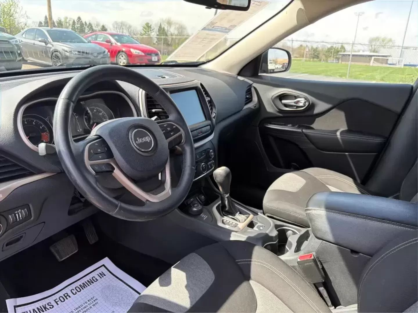 2014 Jeep Cherokee Latitude (1C4PJMCS8EW) with an 3.2L V6 DOHC 24V engine, 9-Speed Automatic transmission, located at 880 E. National Road, Vandalia, OH, 45377, (937) 908-9800, 39.891918, -84.183594 - Weekend escapes to Taylorsville MetroPark, snowy school drop-offs, or a comfortable daily commute down I75-this 2014 Jeep Cherokee Latitude is built for the Vandalia, OH lifestyle. With confident 4WD/AWD capability, a smooth 9Speed Automatic transmission, and a strong 3.2L V6 DOHC 24V engine, it's t - Photo#9