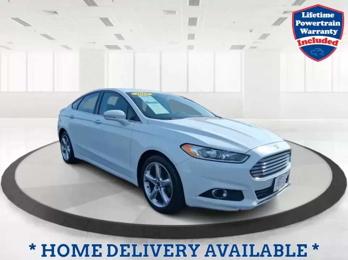 2016 Ford Fusion SE (3FA6P0H91GR) with an 2.0L L4 DOHC 16V engine, 6-Speed Automatic transmission, located at 880 E. National Road, Vandalia, OH, 45377, (937) 908-9800, 39.891918, -84.183594 - Need a dependable commuter that can handle I75 traffic, school drop-offs, and weekend runs to Dayton without draining your budget? This 2016 Ford Fusion SE in Oxford White is the kind of practical, comfortable sedan that fits real life in Vandalia-smooth for daily driving, efficient on regular unlea - Photo#0