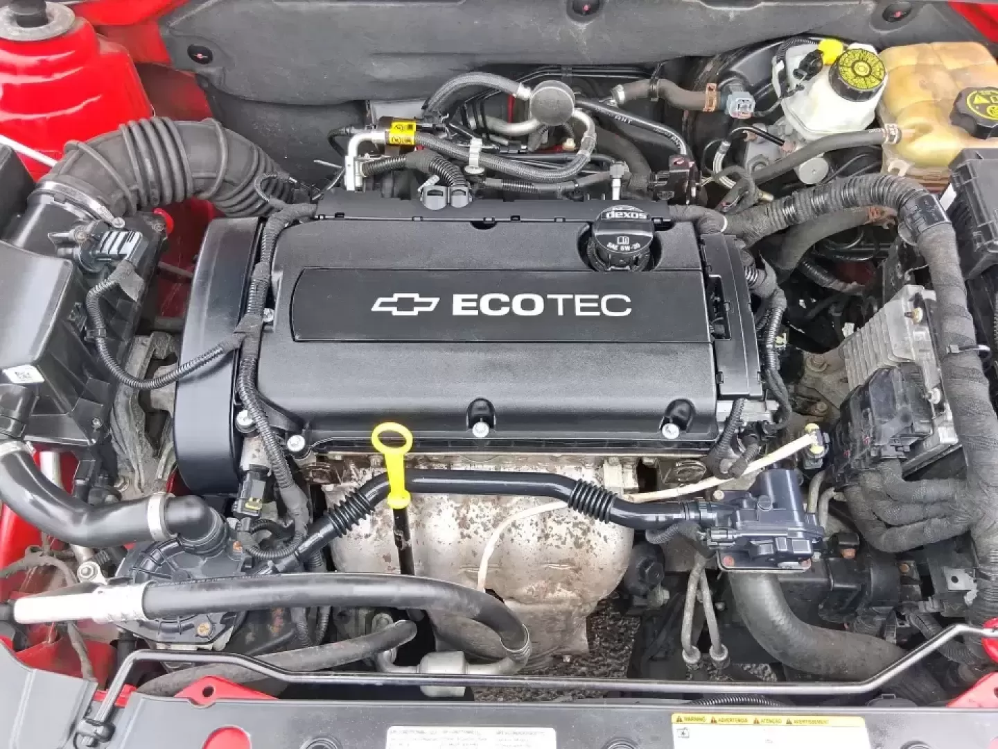 2015 Chevrolet Cruze LS Auto (1G1PA5SG9F7) with an ECOTEC 1.8L I-4 DOHC engine, 6-Speed Automatic transmission, located at 8750 N County Rd 25A, Piqua, OH, 45356, (937) 908-9800, 40.164391, -84.232513 - Picture an easy, affordable daily commute that still feels comfortable on I75, quick trips to downtown Piqua for dinner, and weekend errands that don't drain your budget at the pump. This 2015 Chevrolet Cruze LS Auto in eye-catching Red Hot is a smart, practical sedan for commuters, first-time buyer - Photo#11