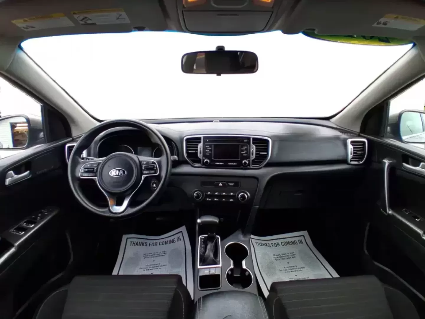 2018 Kia Sportage LX (KNDPM3AC0J7) with an Theta II 2.4L I-4 gasoline direct injection engine, 6A transmission, located at 1099 N County Rd 25A , Troy, OH, 45373, (937) 908-9800, 40.057079, -84.212883 - Weekend road trips to the Miami County Fair, daily commutes down I75, or quick errands between Downtown Troy and the shops near West Main Street-this 2018 Kia Sportage LX is the kind of compact SUV that fits real life. With its versatile crossover layout, confident road manners, and smart cargo spac - Photo#19