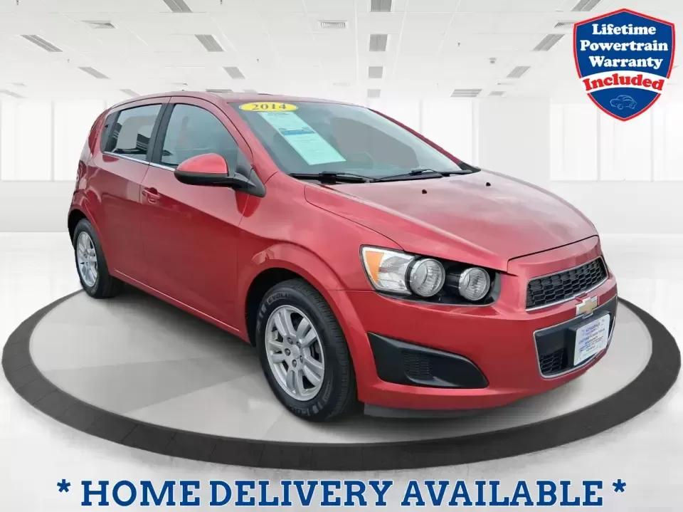 2014 Chevrolet Sonic LT Auto (1G1JC6SH7E4) with an 1.8L L4 DOHC 24V engine, 6-Speed Automatic transmission, located at 1099 N County Rd 25A , Troy, OH, 45373, (937) 908-9800, 40.057079, -84.212883 - Need a smart, easy-to-park commuter that still has room for grocery runs, school backpacks, and weekend getaways to Dayton or the Miami Valley? This 2014 Chevrolet Sonic LT Auto Hatchback delivers the kind of real-world versatility that fits everyday life in Troy-zippy around town, efficient for lon - Photo#0
