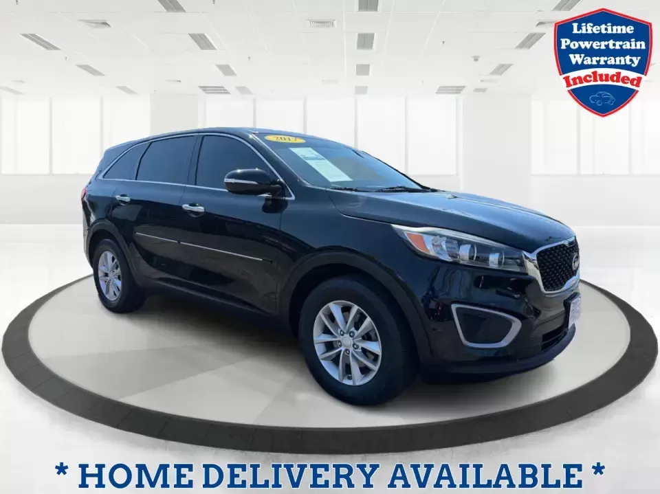2017 Kia Sorento 2.4L L (5XYPG4A33HG) with an 2.4L I-4 gasoline direct injection engine, 6A transmission, located at 1184 Kauffman Ave, Fairborn, OH, 45324, (937) 908-9800, 39.807072, -84.030914 - Make every day easier-school drop-offs, long commutes to Wright-Patterson AFB, and weekend getaways to John Bryan State Park all feel more comfortable in an SUV that's built for real life. This **2017 Kia Sorento 2.4L L** in **Ebony Black** is a smart fit for growing families, busy professionals, an - Photo#0