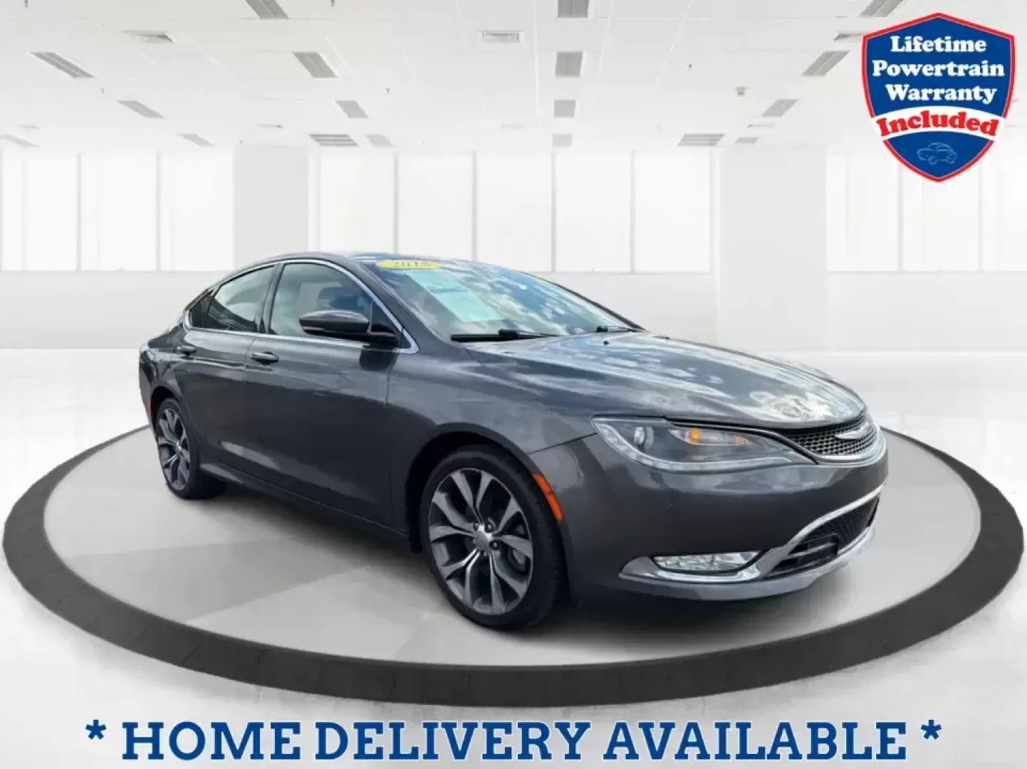 2015 Chrysler 200 C (1C3CCCCG7FN) with an 3.6L V6 DOHC 24V FFV engine, 9-Speed Automatic transmission, located at 880 E. National Road, Vandalia, OH, 45377, (937) 908-9800, 39.891918, -84.183594 - Set up for real life in the Miami Valley-school drop-offs, a long commute down I75, and comfortable weekend getaways-this 2015 Chrysler 200 C is the kind of midsize sedan that fits a busy schedule without feeling basic. With its smooth ride, strong V6 power, and upscale comfort features, it's a smar - Photo#0