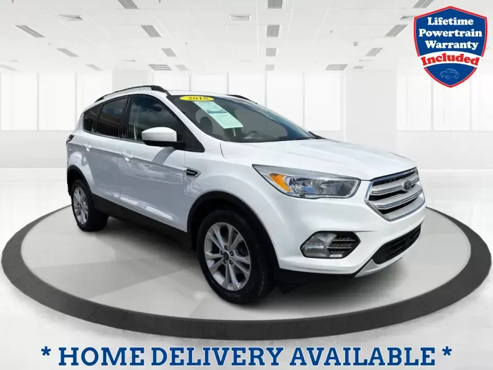 2018 Ford Escape SE (1FMCU0GD2JU) with an 1.5L L4 DOHC 16V engine, 6A transmission, located at 1951 S Dayton Lakeview Rd., New Carlisle, OH, 45344, (937) 908-9800, 39.890999, -84.050255 - Picture your next easy-to-live-with SUV: something that handles weekday commutes down I70, last-minute grocery runs near Brandt Pike, and weekend getaways to Buck Creek State Park without draining your budget. This 2018 Ford Escape SE is built for real life in Clark County-comfortable, efficient, an - Photo#0