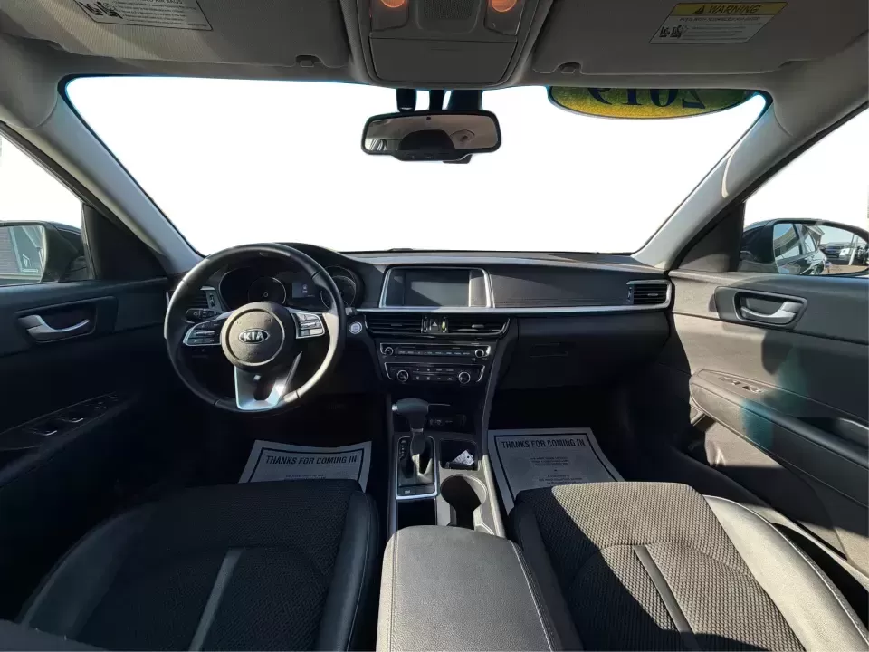 2019 Kia Optima S (5XXGT4L37KG) with an Theta II 2.4L I-4 gasoline direct injection engine, 6A transmission, located at 1099 N County Rd 25A , Troy, OH, 45373, (937) 908-9800, 40.057079, -84.212883 - Need a reliable commuter that still feels stylish for date night downtown, comfortable for weekend trips to Dayton, and efficient for the daily run up I75? This 2019 Kia Optima S in Ebony Black is a smart, budget-friendly sedan that fits real life-whether you're clocking a long work commute, shuttli - Photo#21