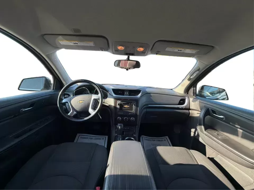 2017 Chevrolet Traverse 1LT (1GNKRGKD6HJ) with an 3.6L V-6 gasoline direct injection engine, 6A transmission, located at 8750 N County Rd 25A, Piqua, OH, 45356, (937) 908-9800, 40.164391, -84.232513 - Road trips to Indian Lake, busy school mornings, and comfortable daily commutes down I75 are exactly what this SUV was built for. If you need a three-row family hauler that still feels confident and composed on Ohio back roads, this **2017 Chevrolet Traverse 1LT** in **Tungsten Metallic** delivers t - Photo#22