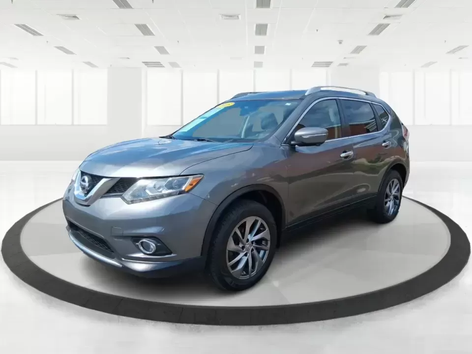 2015 Nissan Rogue SL (5N1AT2MVXFC) with an 2.5L I-4 DOHC engine, Continuously Variable Transmission transmission, located at 1230 East Main St, Xenia, OH, 45385, (937) 908-9800, 39.688026, -83.910172 - Picture your next Ohio weekend: loading up the kids and the cooler, merging onto US35 for a quick run to Wright-Patterson Air Force Base, or taking a scenic drive through John Bryan State Park-without stressing over winter weather, space, or comfort. This 2015 Nissan Rogue SL in Gun Metallic is the - Photo#8