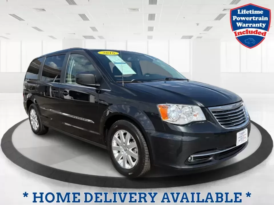 2016 Chrysler Town and Country Touring (2C4RC1BGXGR) with an Pentastar 3.6L V-6 DOHC engine, 6A transmission, located at 1184 Kauffman Ave, Fairborn, OH, 45324, (937) 908-9800, 39.807072, -84.030914 - Life gets busy fast-school drop-offs, long commutes, weekend tournaments, and the occasional road trip to reset. The 2016 Chrysler Town and Country Touring is built for that real-life rhythm, giving you minivan practicality with comfort features that make every mile easier. Finished in Brilliant B - Photo#0