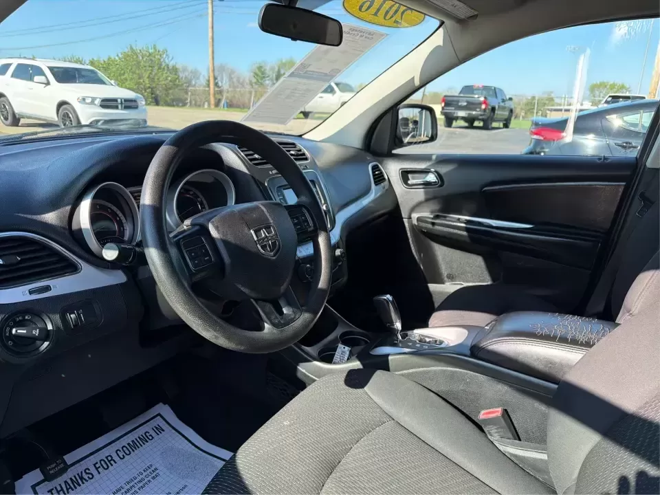 2016 Dodge Journey SXT (3C4PDCBG4GT) with an 3.6L V6 DOHC 24V engine, 4-Speed Automatic transmission, located at 8750 N County Rd 25A, Piqua, OH, 45356, (937) 908-9800, 40.164391, -84.232513 - Pack up the kids, load the snacks, and point the GPS toward your next weekend getaway-this 2016 Dodge Journey SXT is the kind of SUV that fits real life in West Central Ohio. Whether you're juggling school drop-offs, commuting up I75, or planning a day trip to Charleston Falls Preserve, the Journey - Photo#9