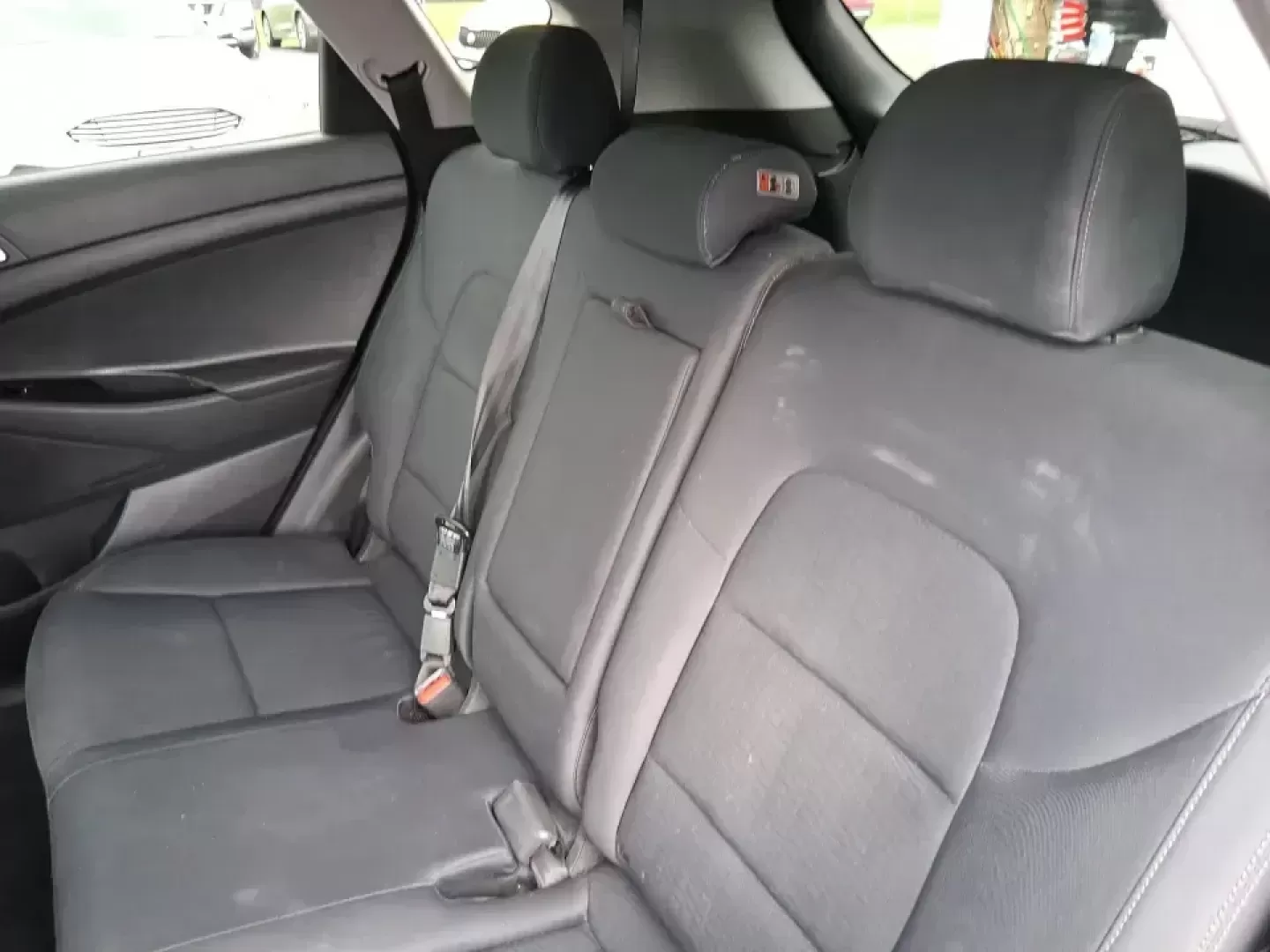 2019 Hyundai Tucson SE (KM8J23A41KU) with an Nu 2L I-4 gasoline direct injection engine, 6A transmission, located at 8750 N County Rd 25A, Piqua, OH, 45356, (937) 908-9800, 40.164391, -84.232513 - Need a practical SUV that can handle the daily school run, a long commute up I75, and weekend trips to the Miami Valley without draining your budget? This 2019 Hyundai Tucson SE in eye-catching Dusk Blue is built for real life in Piqua, Ohio-easy to park, comfortable for passengers, and ready for ev - Photo#10