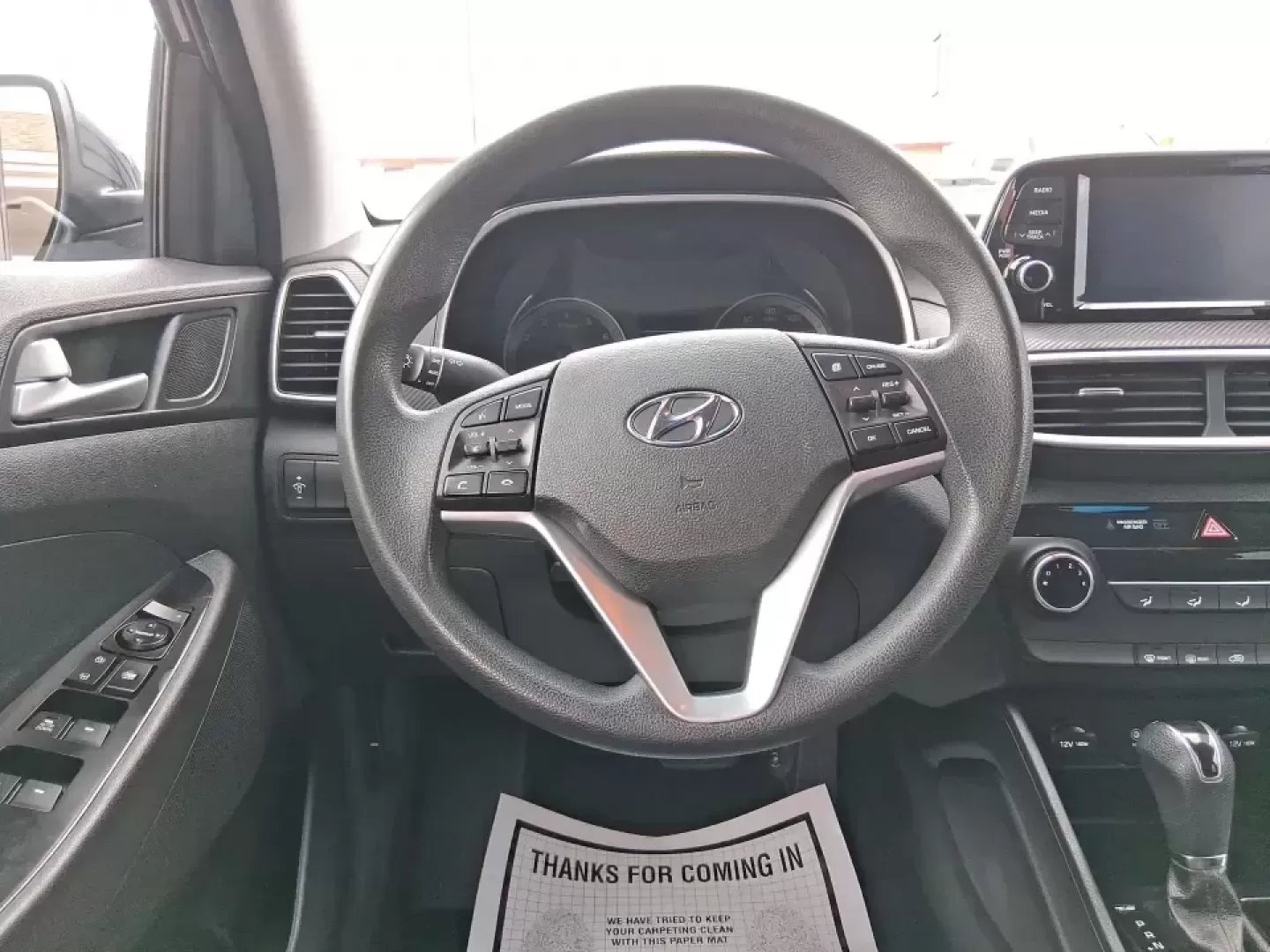 2019 Hyundai Tucson SE (KM8J23A41KU) with an Nu 2L I-4 gasoline direct injection engine, 6A transmission, located at 8750 N County Rd 25A, Piqua, OH, 45356, (937) 908-9800, 40.164391, -84.232513 - Need a practical SUV that can handle the daily school run, a long commute up I75, and weekend trips to the Miami Valley without draining your budget? This 2019 Hyundai Tucson SE in eye-catching Dusk Blue is built for real life in Piqua, Ohio-easy to park, comfortable for passengers, and ready for ev - Photo#16